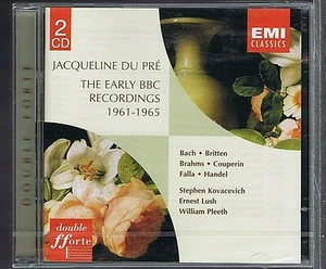 JACQUELINE DU PRE EARLY BBC 1961>1965 RECORDINGS 2 CD(SEALED) - Imagen 1 de 1