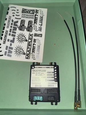 Multiplex Rx12 Dr Pro M Link 2.4ghx Receiver Never used - Image 1 of 4