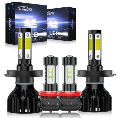 Faros LED para camioneta Honda Ridgeline 2006-2014 doble cabina 4 puertas 3,5 L 4x Foto 1 de 4
