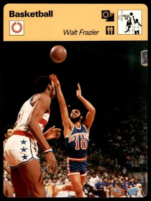 Sportscaster 1977 #07-13 Walt Frazier - baloncesto casi nuevo/como nuevo Foto 1 de 2