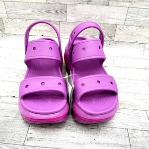 Brandneu mit Etikett kultige Crocs Mega Crush Kaugummi-Plateausandalen für Damen Größe 6 - Bild 1 von 9