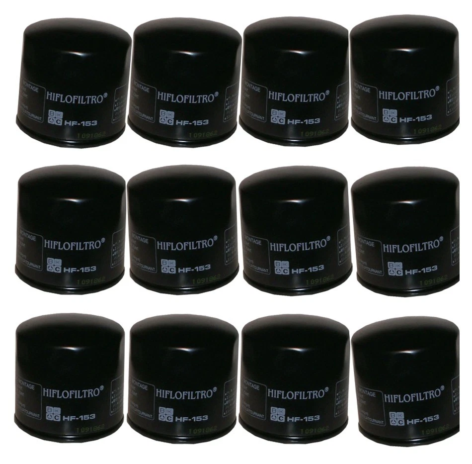 HF153 Oil Filter - Black - 12 Pack - Image 1 of 4