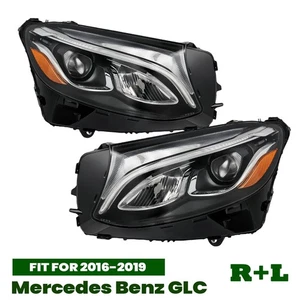 Headlights For 2016-2019 Mercedes Benz GLC LED Headlight Left Passenger LH RH - Bild 1 von 15