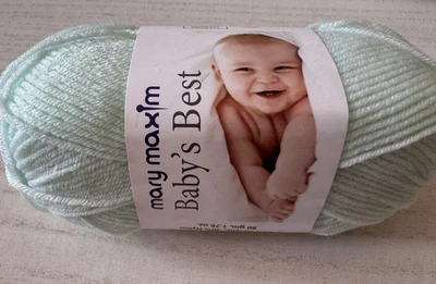 Mary Maxim Baby's Best Yarn~1.75 oz Skeins~Pick Color~for Crochet/Knit/Crafting - Image 1 of 4