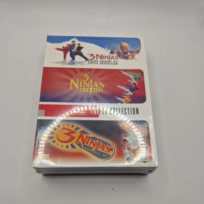 3 Ninjas - High Noon At Mega Mountain / Kick Back / Knuckle Up (DVD, 2004) - Image 1 of 3
