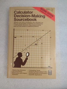 Vintage Texas Instruments TI-55-II Calculatrice Prise de décision Source-book 1981 - Photo 1/8