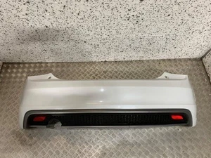 10-15 AUDI A1 8X S LINE 5 DOOR REAR BUMPER WHITE PAINT CODE LS9R (SCRATCHED) - Picture 1 of 12