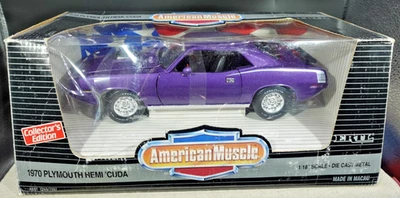 ERTL American Muscle 1970 Plymouth HEMI Cuda 1/18 Foto 1 de 3