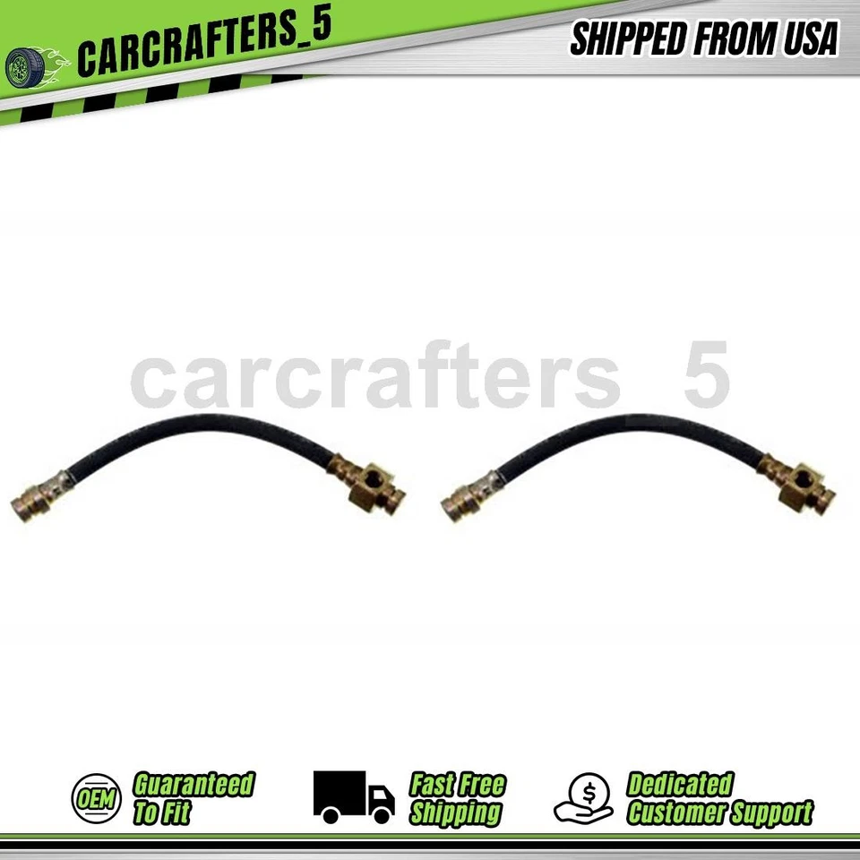 2 mangueras hidráulicas de freno trasero para Honda Civic 1975 1,5 L, 1978 1979 Honda Civic 1,2 L Foto 1 de 4