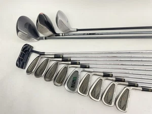 Mens Golf Package Set 13 Clubs Regular Flex Right /New Midsize Grips /26696 - Picture 1 of 24