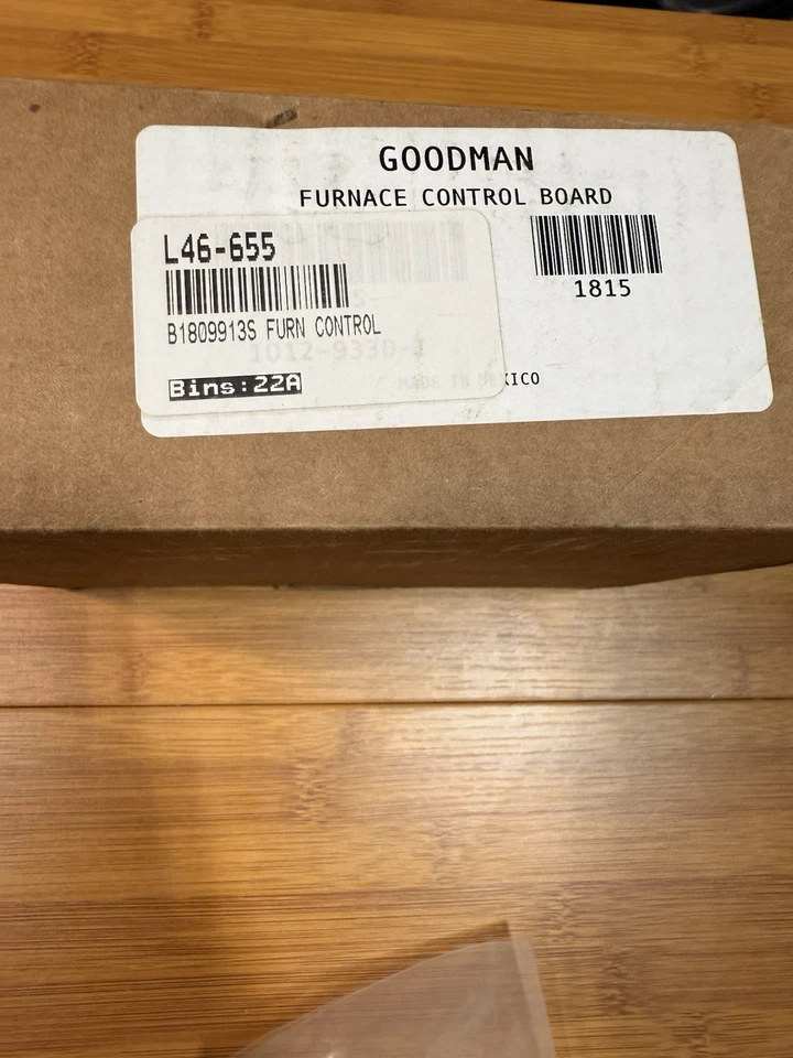 New Goodman Furnace A/C HIS Control Board 9-Pin Connector B1809913S 193031153910 - Image 1 of 4