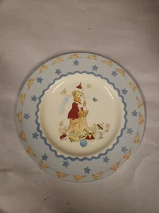 BUNNYKINS ROYAL DOULTON ESTRELLAS BRILLANTES PLATO KING USADO EN EXCELENTE ESTADO 8" niños como nuevo  - Imagen 1 de 4