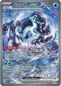 Chien-Pao ex (261/193) [Escarlata &amp; Violeta: Paldea Evolucionada] Casi Como Nueva Holofoi - Imagen 1 de 1