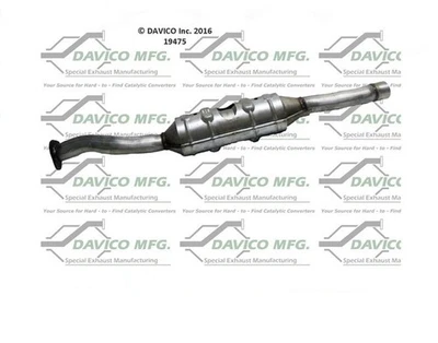 Fits 2000-2004 Ford F250 F350 Super Duty Rear Under Truck Catalytic Converters - Image 1 of 4