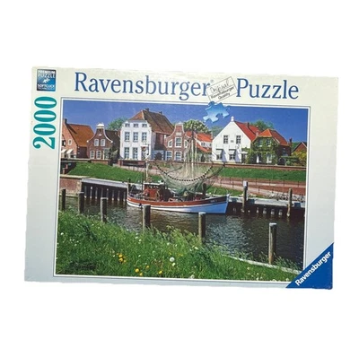 Ravensburger 166787 Greetsiel On The North Sea 2000 Piece Puzzle New Rare! - Image 1 of 4