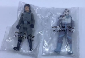 Star Wars General Veers & AT-AT Driver Original Baggie Action Figure Set 1997 - Picture 1 of 1