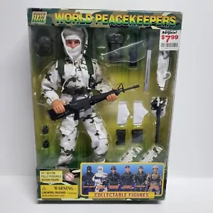 Soldatino World Peacekeepers 12" Moderno Arctic Power Team Elite Sigillato Giocattolo M&C - Foto 1 di 8
