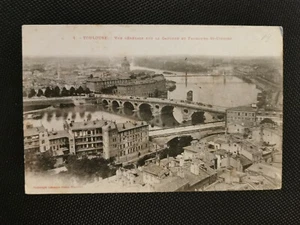 CPA 31 TOULOUSE - Vue Générale sur la Garonne et Faubourg St-Cyprien - Imagen 1 de 2