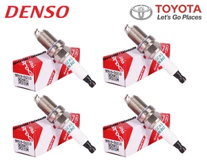 4pcs Genuine DENSO Iridium Spark Plugs OEM 90919-01210 SK20R11 3297 for Toyota - Bild 1 von 5