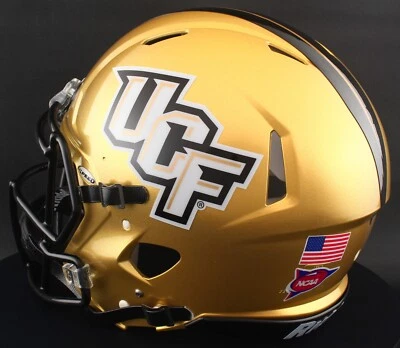 CENTRAL FLORIDA UCF KNIGHTS Riddell Speed Full Size AUTHENTIC Football Helmet - Image 1 of 4