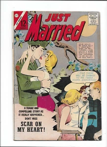 JUST MARRIED #29 [1963 VG+] "SCAR ON MY HEART!" - Picture 1 of 2