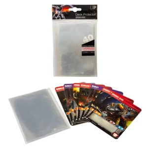 (40) Ultra Pro Oversized Clear Deck Protector Sleeves 89 x 127mm Card Sleeves - Picture 1 of 1
