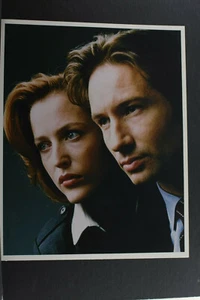 X Files Gillian Anderson David Duchovny Head Shot - 8x10" Photo-Pre-2012 L1369L - Picture 1 of 1