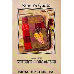 Stitcher’s Organizer PATTERN IJK117 by Kimie’s Quilts for Indygo Junction - Picture 1 of 4