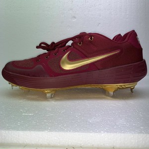 maroon youth baseball cleats