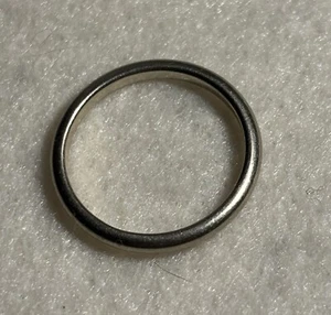 14K White Gold Pinky/Toe Ring Size 4.0 - Picture 1 of 12