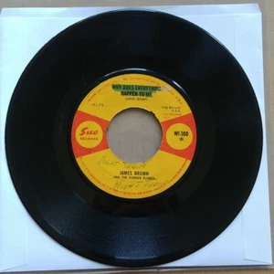 JAMES BROWN Night Train UK Import 7" 45 FUNK SOUL ROCKER Sue Records RARE - Picture 1 of 2