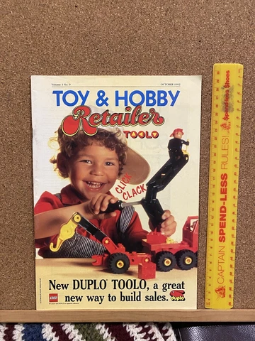 VINTAGE AUSSIE TOY RETAILER MAGAZINE LEGO WIDGET RUSS BERRIE TROLLS BARBIE LEGO! Cover