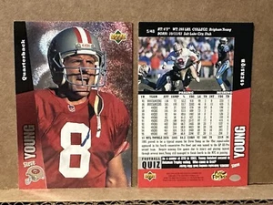 Steve Young 1996 Collector’s Choice Cardzillion Toys R Us Exclusive Mini Foil SP - Picture 1 of 1