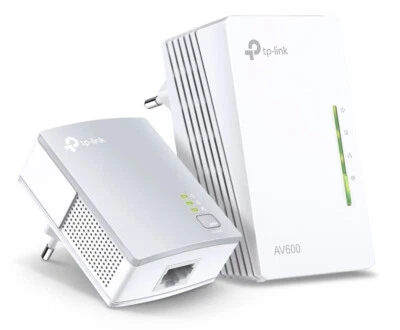 TP-Link TL-WPA4221KIT V5 AV600 WLAN Powerline Extender 600Mbit/s 3x LAN - Bild 1 von 4