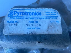 Pyrotronics SA-30 Module for System 3 Brand New! - Picture 1 of 1