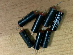 Un condensatore crossover altoparlante vintage anni '60 ELCAP / IMPEC 8uF (261314) - Foto 1 di 2