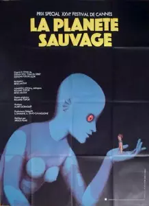 LA PLANETE SAUVAGE - FANTASTIC PLANET - LALOUX -RARE ORIGINAL LARGE MOVIE POSTER - Picture 1 of 1