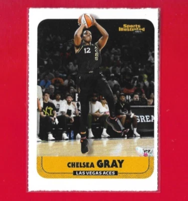 2023 Sports Illustrated SI for Kids Chelsea Gray Card, Las Vegas Aces WNBA #1055 - Image 1 of 2