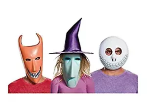 Lock Shock & Barrel Mask Set - Nightmare Before Christmas - Costume Accessories - Picture 1 of 4