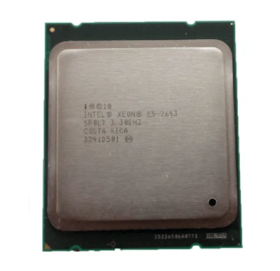 Intel Xeon E5-2643 V2 3.3GHz 6-Core 2643V2 PROCESSOR Socket CPU 130W SR19X - Image 1 of 2