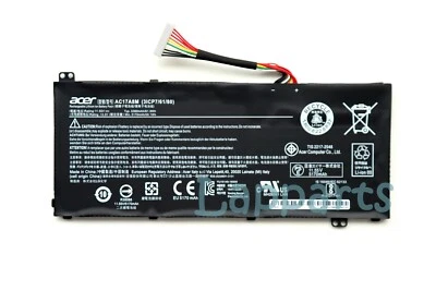 New Original AC17A8M Battery for Acer Spin 3 SP314-52 TravelMate X3 TMX3410-M - Image 1 of 2