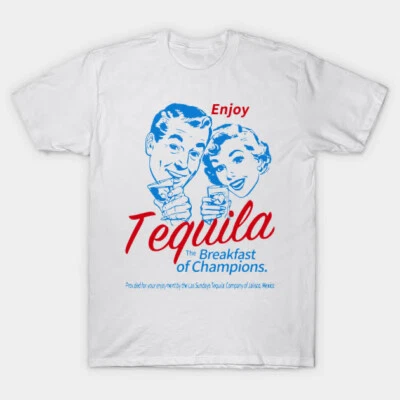 Enjoy Tequila Breakfast of Champions shirt Tequila Kills - Image 1 of 3