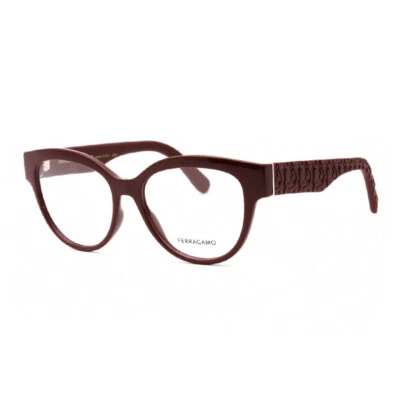 Anteojos Salvatore Ferragamo SF2957EN 601 Borgoña 54 mm nuevos auténticos Foto 1 de 2