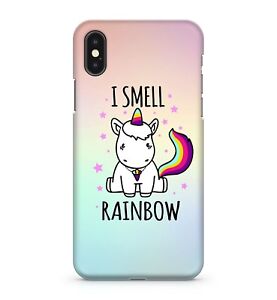 I Smell Rainbow Quote Baby Unicorn Case Cover