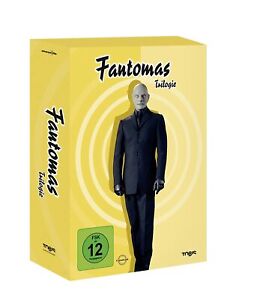 Fantomas - Triologie/ Gesamtbox [3 DVD's/NEU/OVP] Louis de Funès, Jean Marais, M