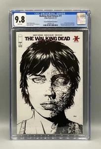 Walking Dead Deluxe 11 CGC 9.8 Second Printing/Red Foil Sketch Comics Vault Live - Picture 1 of 2