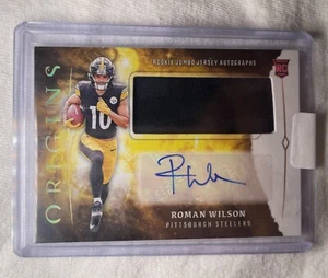 2024 Panini Origins - Rookie Jumbo Jersey Autographs Roman Wilson #RJA-RWI - Picture 1 of 2