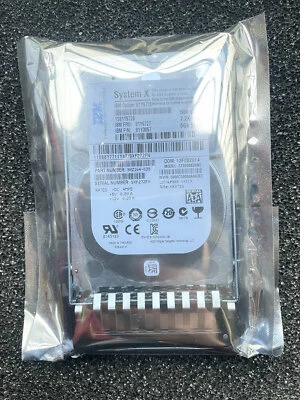 IBM 81Y9727 81Y9726 81Y3857 500GB 7.2K 6G NL 2.5" SFF SATA HARD DRIVE - Image 1 of 3