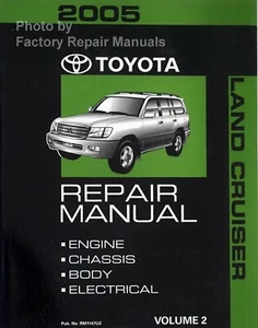 2005 Toyota Land Cruiser Factory Service Manual Shop Repair Volume 2 of 2 Orig. - Picture 1 of 5