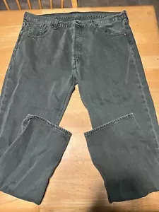 Levi's 501 Größe 38 x 32 grüne Jeans - Bild 1 von 6